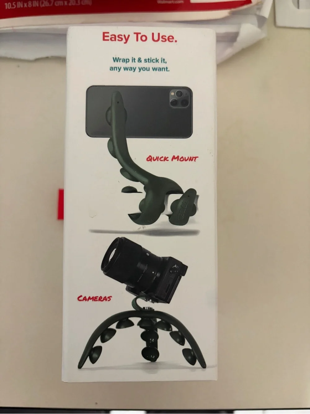 360° Bendable Suction Mount – Green